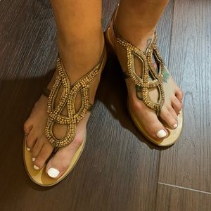 Nine West sandal Sz 7.5